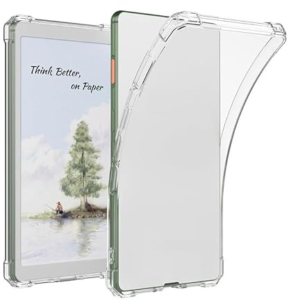 Coque de protection en TPU pour Viwoods AiPaper Reader/Reader C/6,1 Transparent avec protection contre les chutes