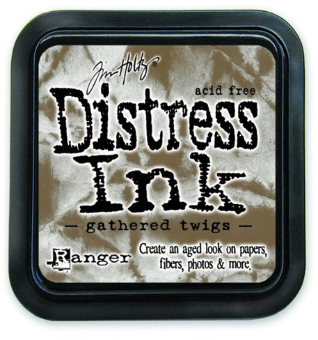 Ranger Tim Holtz Distress Ink Pads, Gathered Twigs, Brown