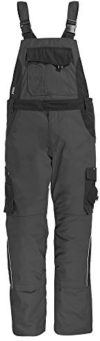 FHB Latzhose, Eckhard, Größe 24, anthrazit / schwarz, 130630-1220-24