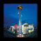 Hundertwasser Maishima Sludge Center, Japan Poster Kunstdruck Bild im Alu Rahmen in schwarz 48x48cm