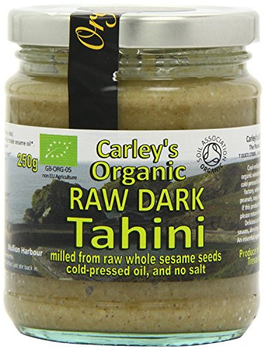 Carley's Org Raw Dark Tahini 250g X 4 (Pack of 4)