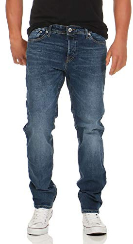 JACK & JONES Male Tapered Fit Jeans JJIMIKE JJORIGINAL at 236 Tapered Fit Jeans