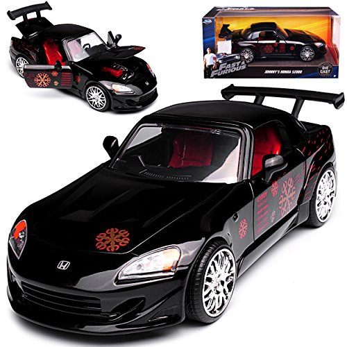 Hon-da S2000 Schwarz Johnny Fast & Furious The Fast and The Furious 1/24 Jada Modell Auto