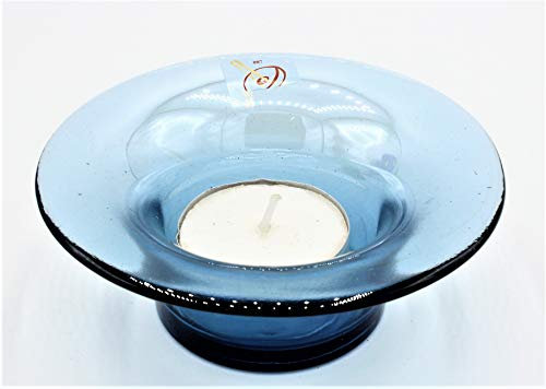 Murano Collection Schale Yalos Farbe Aquamarin Muranoglas Made in Italy