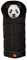 Kaiser 6566125 Kinderwagen Fußsack Panda - mit herausnehmbarem Tiergesicht, black, schwarz