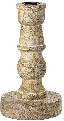 Bloomingville Kerzenständer, Natur, Mangoholz