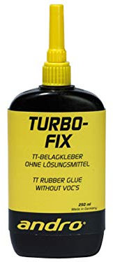 ANDRO Turbo Fix Kleber, 250 ml, Holzverarbeitung, Gummi-Holz-Befestigung, Korrosion verhindern und Kleberreste entfernen, 250 g