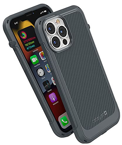 Catalyst iPhone 13 Case Vibe Series, Compatible with MagSafe, Drop Proof Protection, Slim Case Design, with Lanyard (Battleship Grey)