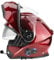 ViPER RSV191 Flip up Motorcycle Helmet with Blinc Bluetooth - Modular Double Visor Motorbike Helmets - Microphone Dual Speaker for Hands & Noise Free Automatic Answering ECE/ACU Gold Approved (Burgund
