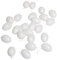 Deko-Ostereier Dummy Dekoeier Fake Kunststoff-Eier Osterdeko weiß 6 cm Dekoration