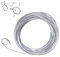 MEETGIFT 15m 2mm basteldraht silber blumendraht schmuckdraht bindedraht gartendraht Schmuckherstellung Aluminiumdraht Für Schmuckhandwerk, Modellieren, Armaturen Und Skulpturen (Silber)