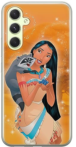 ERT GROUP Handyhülle für Samsung A54 5G Original und offiziell Lizenziertes Disney Muster Pocahontas & Meeko 001 optimal an die Form des Handy angepasst, hülle aus TPU