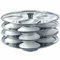Saleberate 4-Tier Non-Stick Stainless Steel idli Maker, idli Plates for 16 Perfect idlis in Your Pressure Cooker.(4 Layer)
