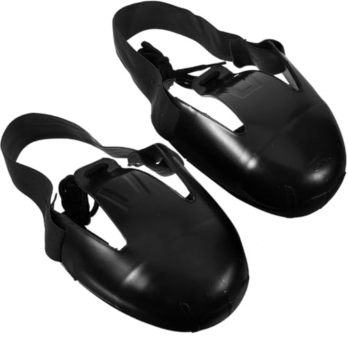 Angoily Stahlkappen überzieher für Schuhe, 1 Paar Besucher Überschuhe Stahlkappe Anti Smashing Besucherschutzkappe Überschuh rutschfest Schutzüberzüge für Schuhe Mit Stahlkappe Schutzüberschuhe 36-46