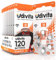 120 Hearing Aid Batteries Size 13 Udivita Phono Pulse Technology - 20 Blisters of 6 Batteries