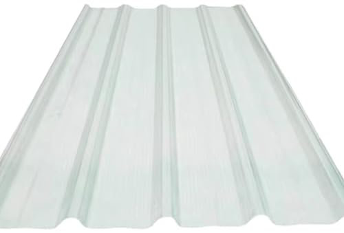 Lot de 18 panneaux de toiture en fibre de verre - Protection UV - Imperméable - Pour garage, abri de jardin, éclairage du jour, panneaux de toiture (0,9 x 1,5 m)