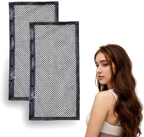 Length n Lock Hair Stretcher, Lot de 2 pinces à cheveux pour cheveux bouclés en forme de filet, Tendeur de Cheveux, N'abîme pas les Cheveux et Peut Être Utilisé pour Étirer les Boucles Naturelles