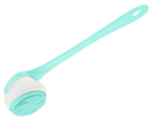 minkissy Elektrische Körperbürste Mit Rückenbürste Für Duschen Schrubber Für Körperwaschung Wiederverwendbare Silikon-körperpeelingbürste Mit Verschiedenen Bürstenköpfen Für
