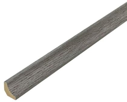 Scotia Beading Flooring MDF Laminate Skirting Cladder 2.4m (10 Lengths) 25 Colours Available (Millennium Oak)
