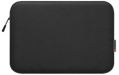 ZZlei2yu-12 laptoptasche 15/16 Zoll PC-Gehäuse Laptop Wasserdichte Tasche Tablet-Gehäuse Kompakte, leichte Computer-Liner-Tasche Notebook Tasche(Schwarz,15 inch)