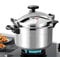 Ollas a presión de 3L/7L, ollas a presión profesionales de aluminio, sistema de tapa de bloqueo seguro, olla a presión de doble mango para uso diario en tu cocina, multicocina, cocción rápida (11 L)