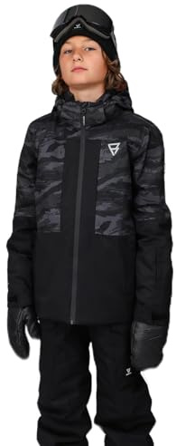 Brunotti Aratiny Boys Snow Jacket Black - 164