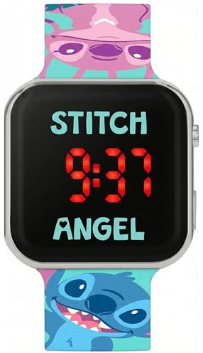 Clondo Montre numérique LED pour enfant et fille, fonction date, format 12/24 heures, gadgets officiel, cadeau