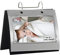 Photo Frames Silberfarbenes freistehendes Flip-Album – für 50 Fotos à 15,2 x 10,2 cm