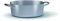 Ballarini Professionale 7018.36 Casseruola Media con 2 Manici, Alluminio, Grigio, 36 cm