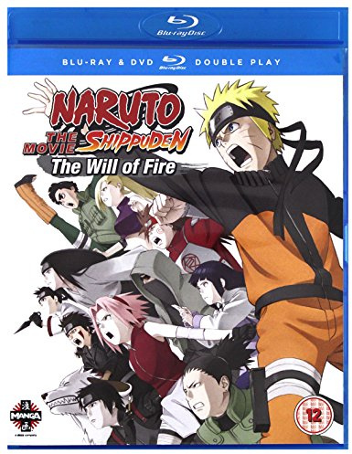 Naruto Shippuden Movie 3: The Will of Fire Blu-ray / DVD Combo Pack - Limited Edition [UK Import]