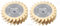 2 engranajes de transmisión helicoidales de nailon de repuesto para batidoras artesanales KitchenAid W10112253