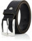 LINDENMANN Leder-Gürtel Herren 40 mm breit, Gürtel Herren Vollrindleder schwarz, Größe/Size:Bundweite 95 cm Gesamtlänge 110 cm W 37.4 L, Farbe/Color:schwarz