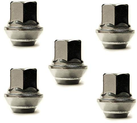 UKB4C Set of 5 Replacement Wheel Nuts M12 x 1.5 With Washer Alloy Wheels Only