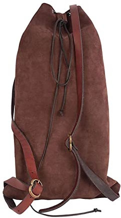 Harilla Großer mittelalterlicher Rucksack Tagesrucksack für Männer Frauen für Sport Business Outdoor Klettertasche, Kaffee