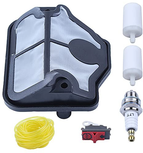 Gubeter Kit de Manguera de Filtro de línea de Combustible de Filtro de Aire, motosierras para Husqvarna 36 41 136 136Le 137 137E, 503717901530029000