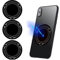 Lipfer 4 Pcs Magnetic Phone Mount Metal Plate, Wireless Charging Compatible Phone Magnet Sticker for Magnetic Phone Holder
