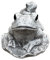 stoneandstyle Steinfigur Frosch Familie frostfest Steinguss Frösche