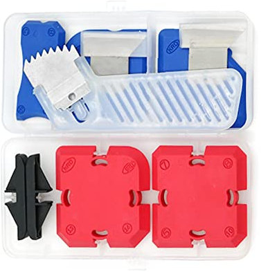 Abdichtungswerkzeug-Set | Silikon-Profilier-Kit | Professionelle Fugenentfernungswerkzeuge, wiederverwendbare Abdichtungswerkzeuge, Silikon-Abdichtungswerkzeuge, Abdichtungswerkzeug-Set für Zuhause,