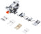 idovy ® - Set mit 8 universellen Snap-On-Nähfüßen für Nähmaschinen Alfa, Singer, Brother, Janome, Elna, Juki und Lidl (RJ-208).