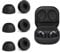 BORLTER CLAMP Replacement Ear Tips, Memory Foam Earbud Tips Noise Reductio for Samsung Galaxy Buds Pro, Ear Pads Cushions Designed with Comfortable &Non Slip 3 Pairs, Black S M L Mixed Size