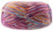 LANA GROSSA Meilenweit 100 Aktion | Sockenklassiker, bedruckt und waschmaschinenfest | Handstrickgarn aus 75% Schurwolle & 25% Polyamid | 100g Wolle zum Stricken & Häkeln | 420m Garn