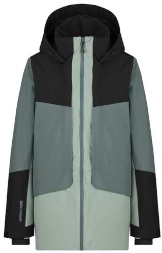 Heber Peak – Winterjacke Damen Women's PinusHe. II Ski Jacket – Skijacke Snowboardjacke atmungsaktiv, winddicht & wasserdicht (10.000 mmWS) – abnehmbare Kapuze & Belüftungsreißverschlüsse