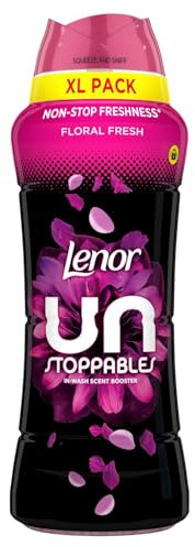 Lenor UNstoppables Perlas de Perfume para la Ropa, 41 Lavados (495g), Suavizante con Fragancia Frescor Sensaciones, Potenciador de Frescor