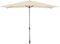 Marbueno Sombrilla Acero 8 Varillas 200x300 cm Polyester Beige Jardin, Piscina y Terraza 10493