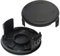 2 Pieces Trimmer Spool Cover Compatible with Bosch Art 23/26 SL EasyGrassCut 18/18-230/18-260/26, F016F04557 Spool Cover