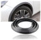 Auto Radlauf Schutz für VW Passat B6 Golf 4 Golf 5 Passat B5 Golf 7 Tiguan Polo Golf 4 Passat B8 Golf 6 Auto Kotflügel Verbreiterung, Autorad Augenbrauen Antikollisionsstreifen,B