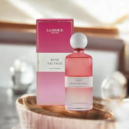 Rose Sauvage von La Source Parfums | Blumig-würziges Eau de Parfum | Mit Rosa Beere, Rose & Patschuli | 60 ml