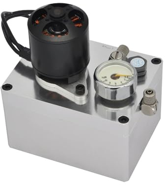 HCGX réservoir de 120ml, Pompe hydraulique et soupape décharge intégrées 70 Bars, for modèle Pelle RC 320 330D 1/14 336GC K970