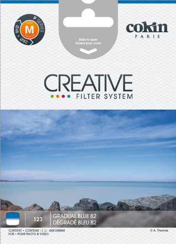 Cokin P123 Verlauffilter blau2