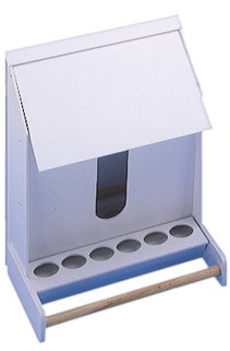 Nobby Futterautomat-Kunststoff Kanarien 20 cm - 1 Fach, 1 Stück